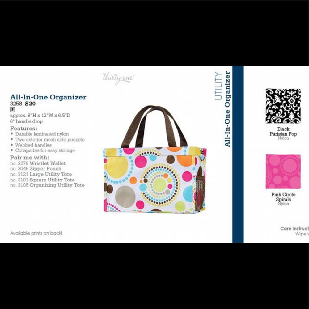 Thirty-One "All-in-One Organizer - Picture 2 of 6